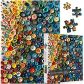 Button Treasure Jigsaw Puzzle 1000 Pieces